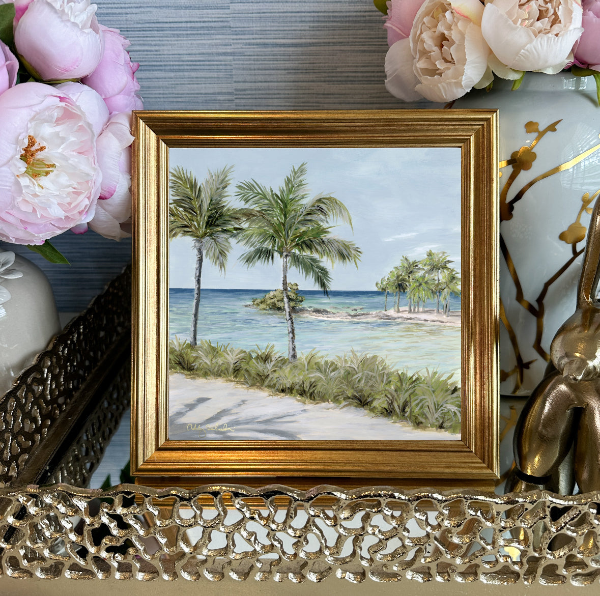 “Tranquility” Framed Canvas Print