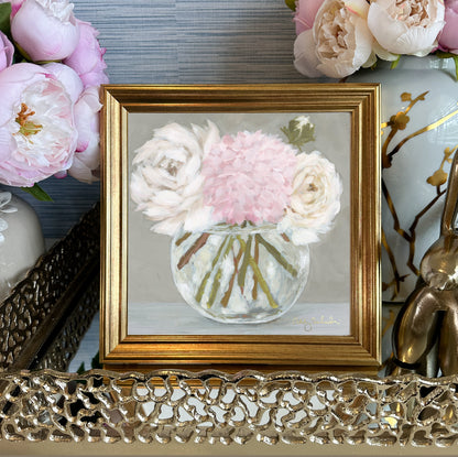 “Cream and Sugar" Framed Canvas Print