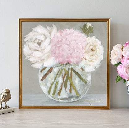 “Cream and Sugar" Framed Canvas Print