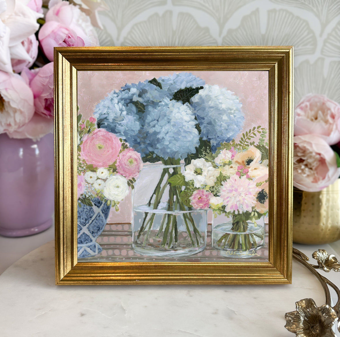 “Enchanted” Framed Canvas Print