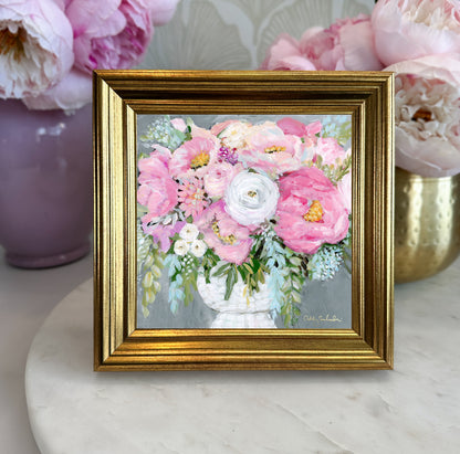“Bloom" Framed Canvas Print