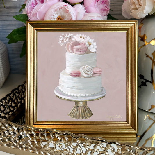 “Love In Layers” Framed Canvas Print