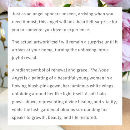 “Hope” Surprise Angel Fine Art Paper Print