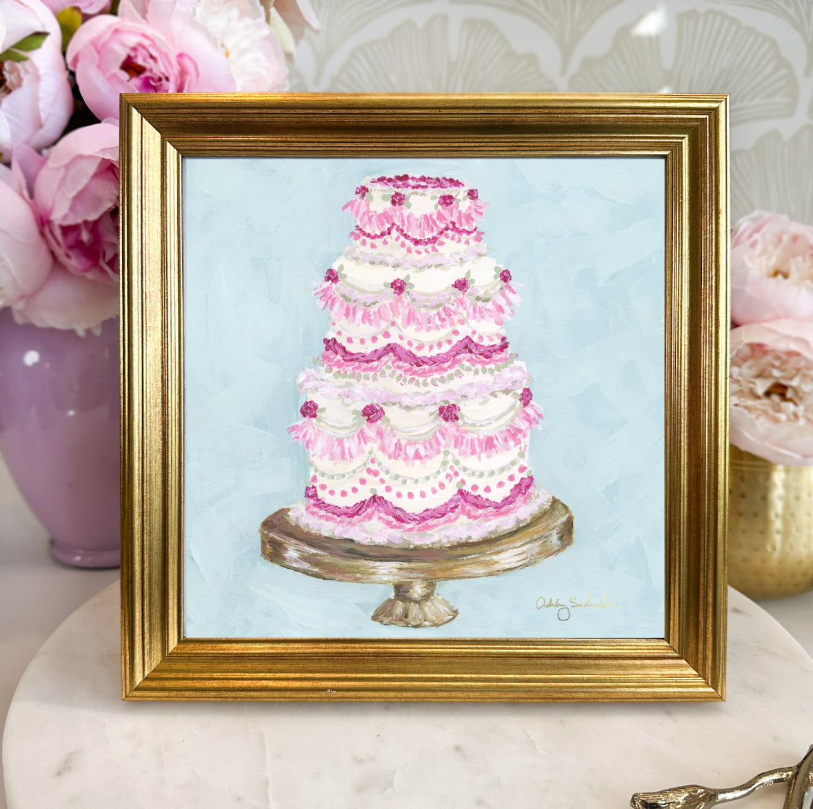 “Special Day” Framed Canvas Print
