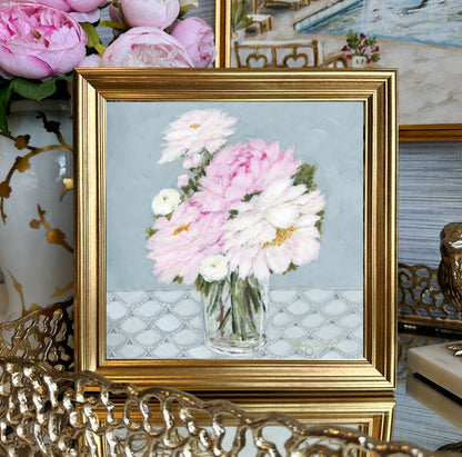 “Flourish” Framed Canvas Print