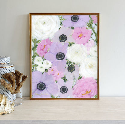 “Secret Garden” Framed Canvas Print