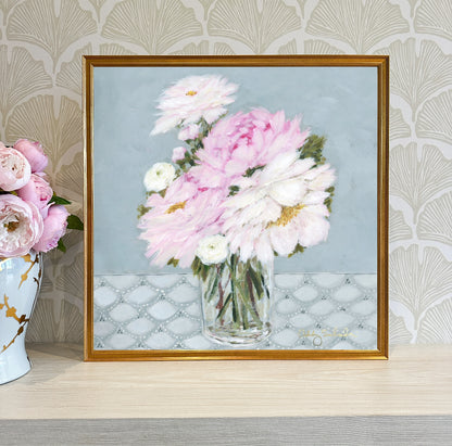 “Flourish” Framed Canvas Print