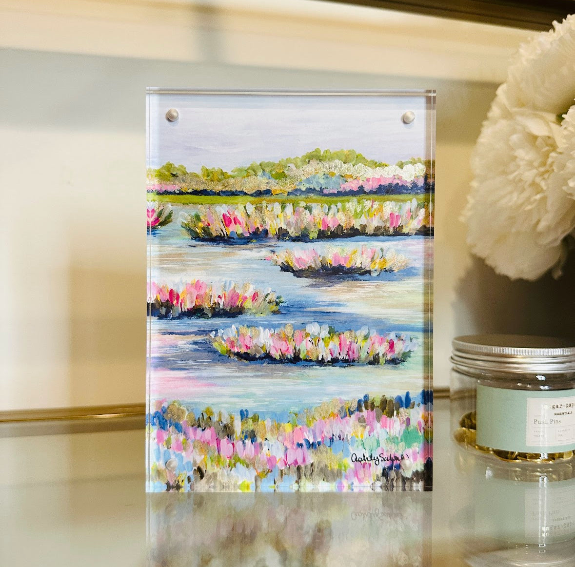 “Sparkle and Shine" Acrylic Framed Print