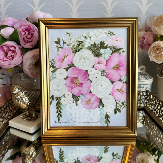 “Lola” Framed Canvas Print