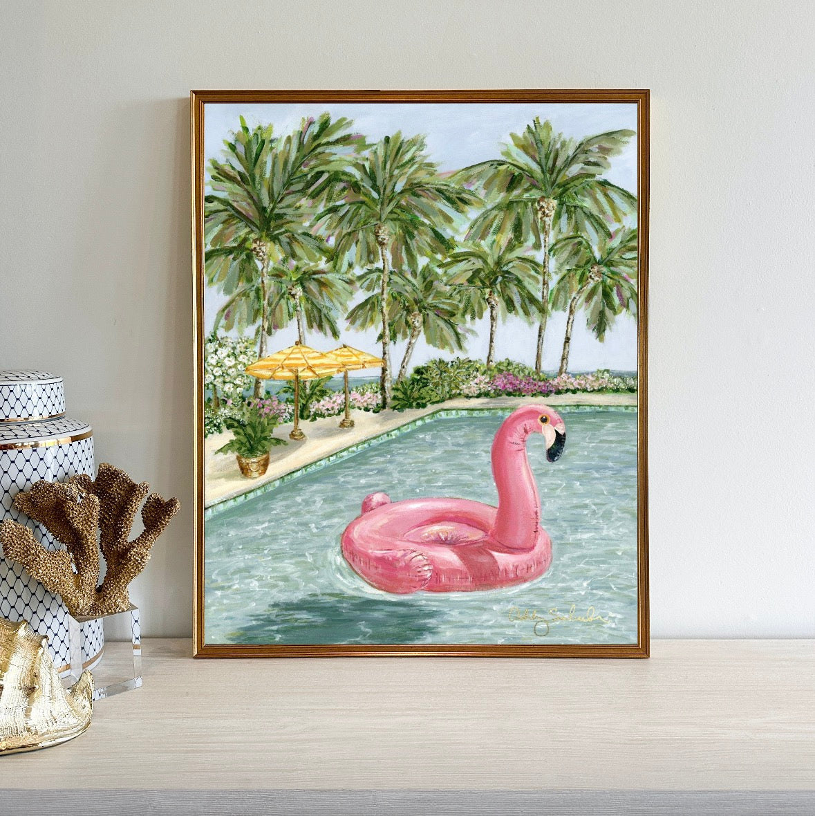 "Float" Signature Canvas Print
