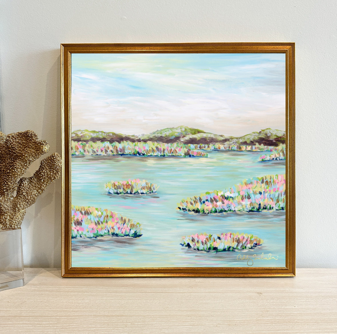 “Glorious Morning" Framed Canvas Print