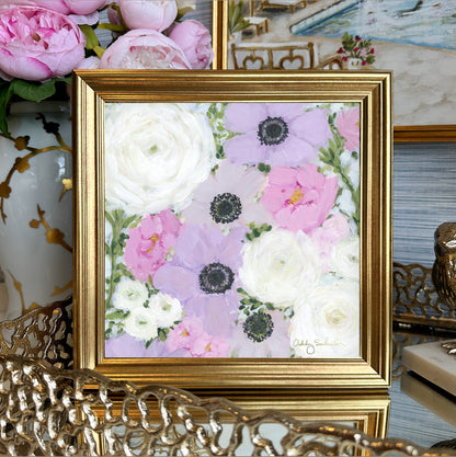 “Secret Garden” Framed Canvas Print