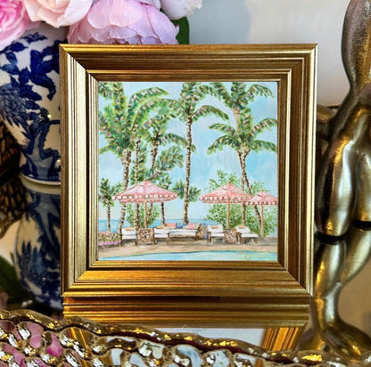 "Island Sun" Signature Canvas Print