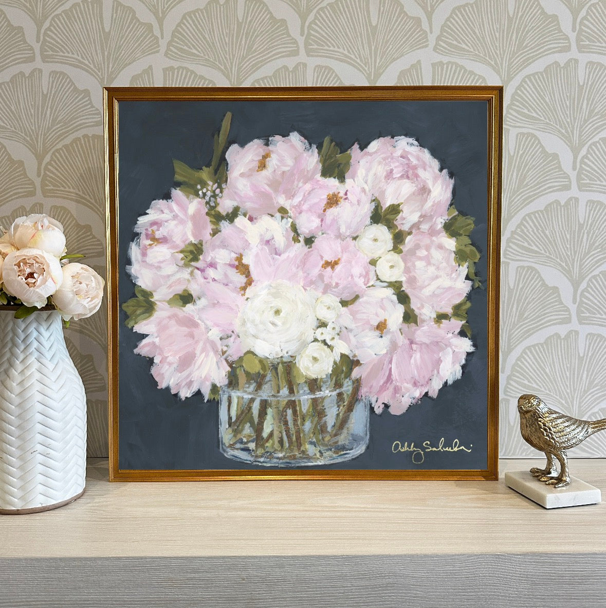 "Lovely" Signature Canvas Print