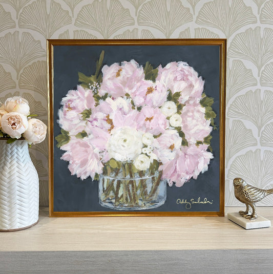 "Lovely" Signature Canvas Print
