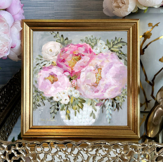 "Blushing Beauty" Signature Canvas Print