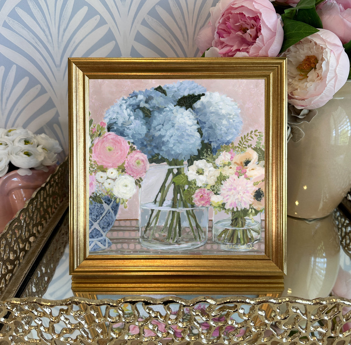 “Enchanted” Framed Canvas Print