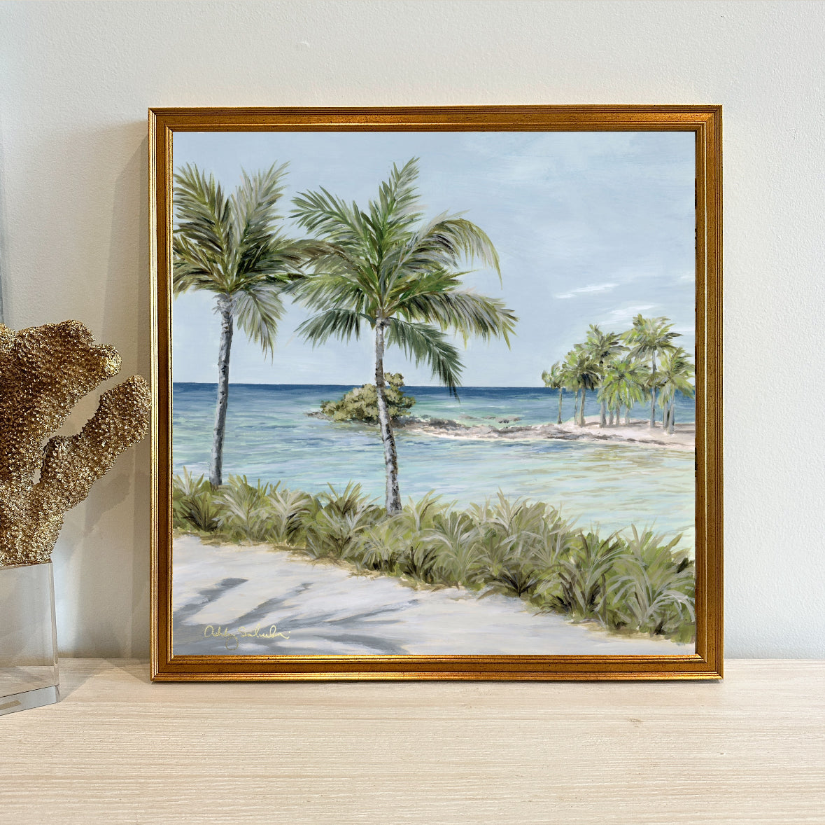 “Tranquility” Framed Canvas Print