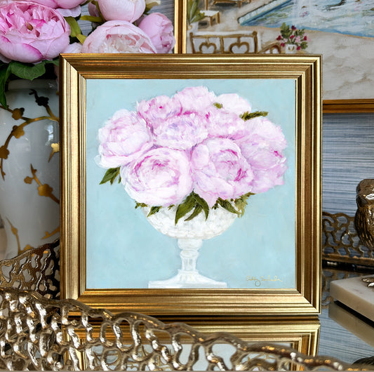 “Sunday Brunch” Framed Canvas Print