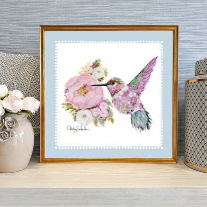 “Lu Lu" Framed Canvas Print