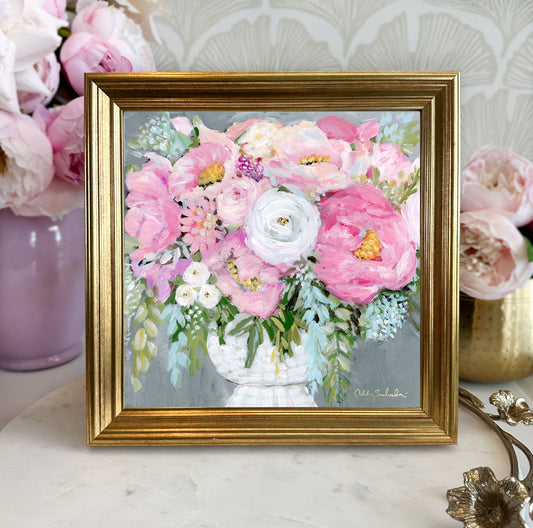 “Bloom" Framed Canvas Print