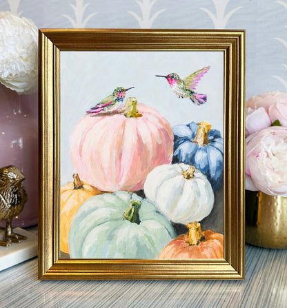 “By Your Side: Pumpkin Edition” Signature Canvas Print *New*