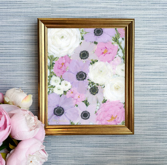 “Secret Garden” Framed Canvas Print