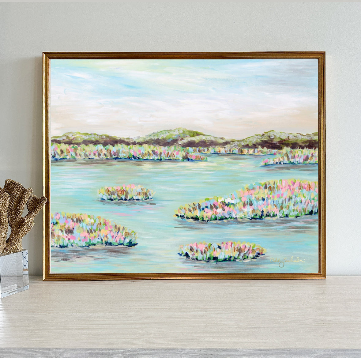 “Glorious Morning" Framed Canvas Print