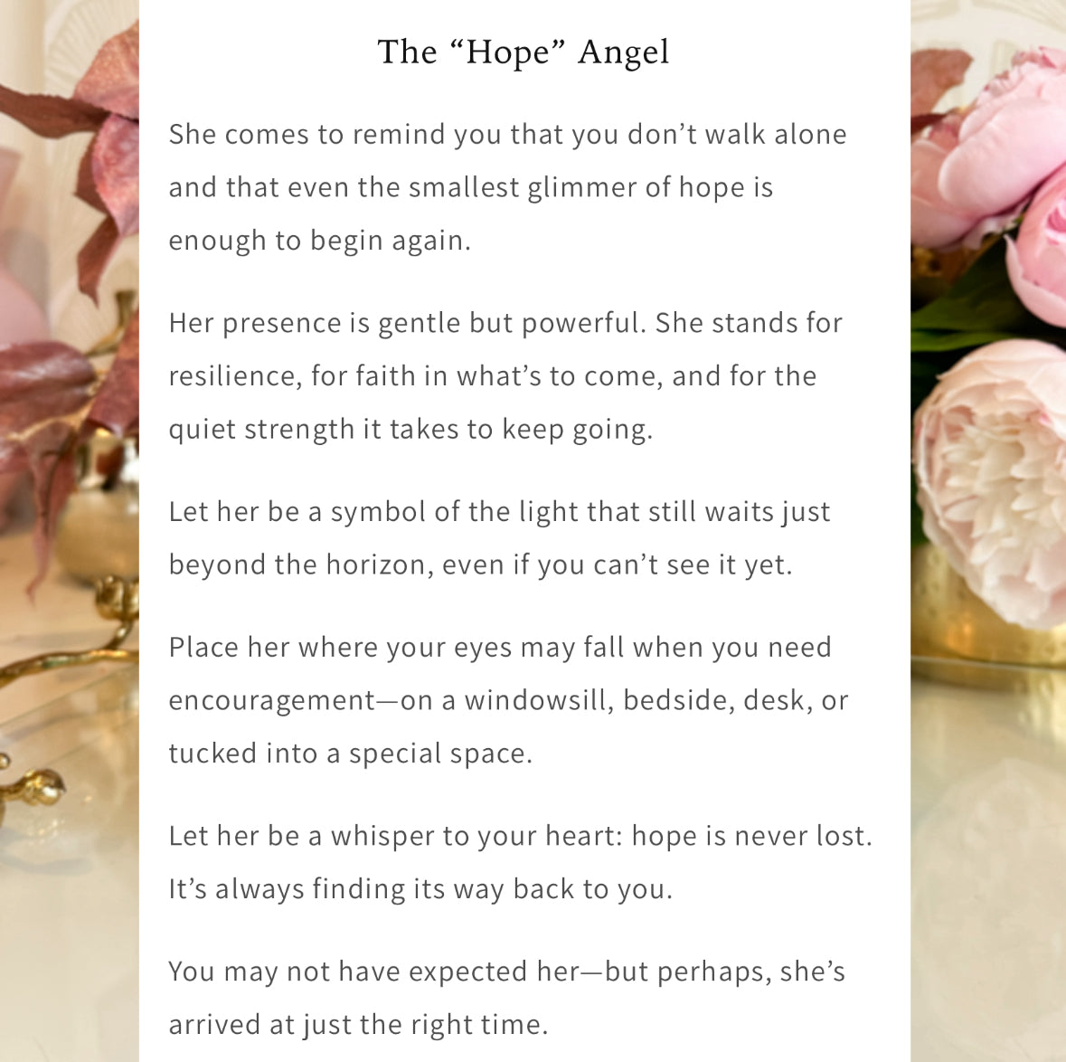 “Hope” Surprise Angel Fine Art Paper Print