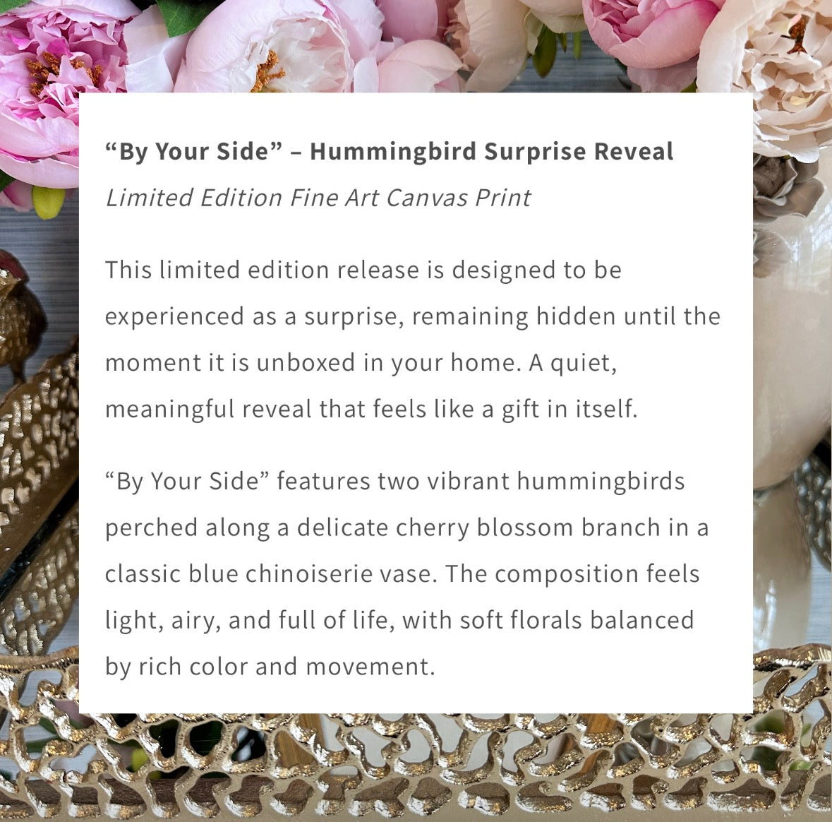 “By Your Side” – Hummingbird Surprise Reveal