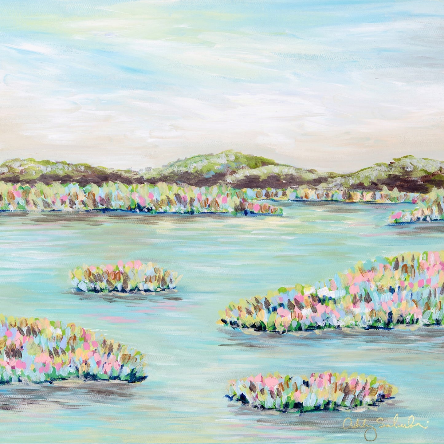 “Glorious Morning" Framed Canvas Print
