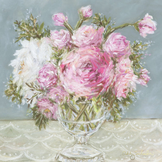 "La Petite Fleur" Unframed Canvas Print (New)