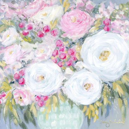 “Peony Love” - Set of 2 Framed Canvas Prints