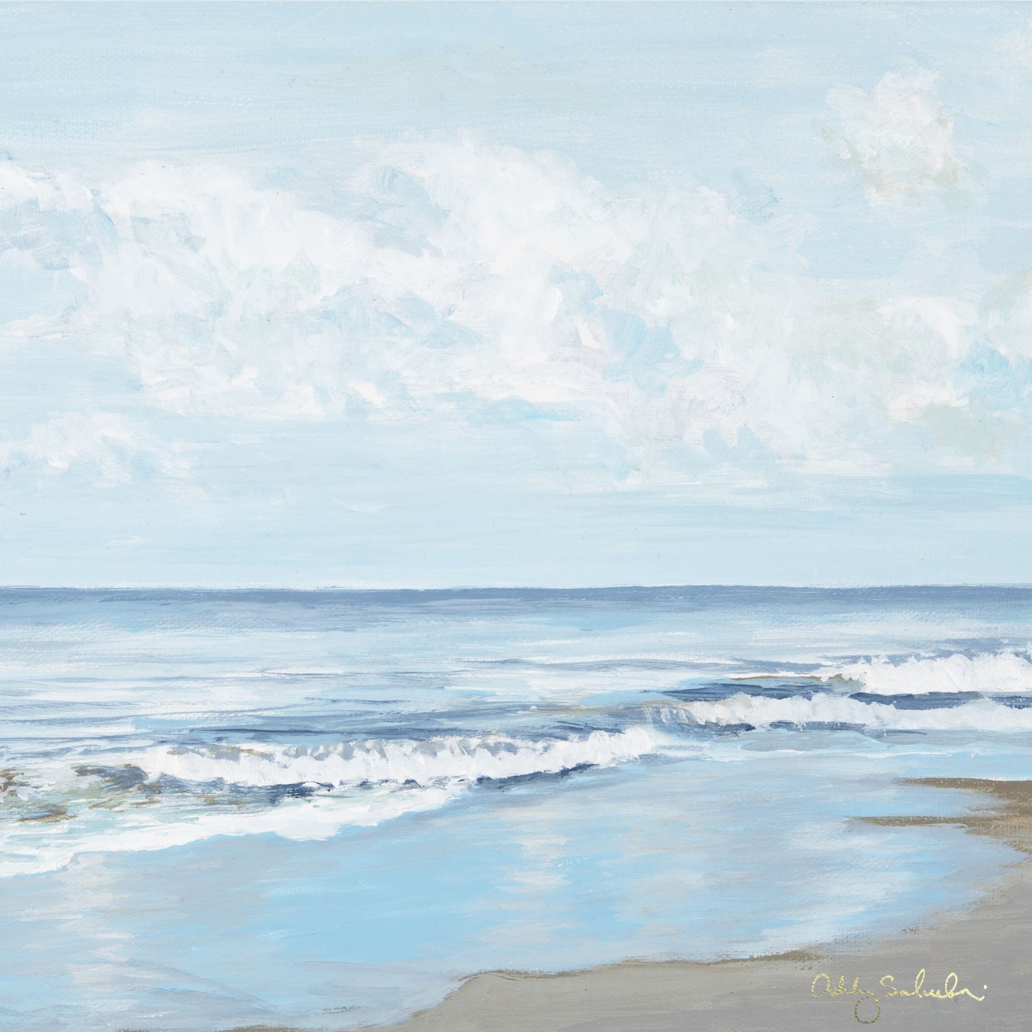 “Coastal Calm” - Set of 2 Framed Canvas Prints