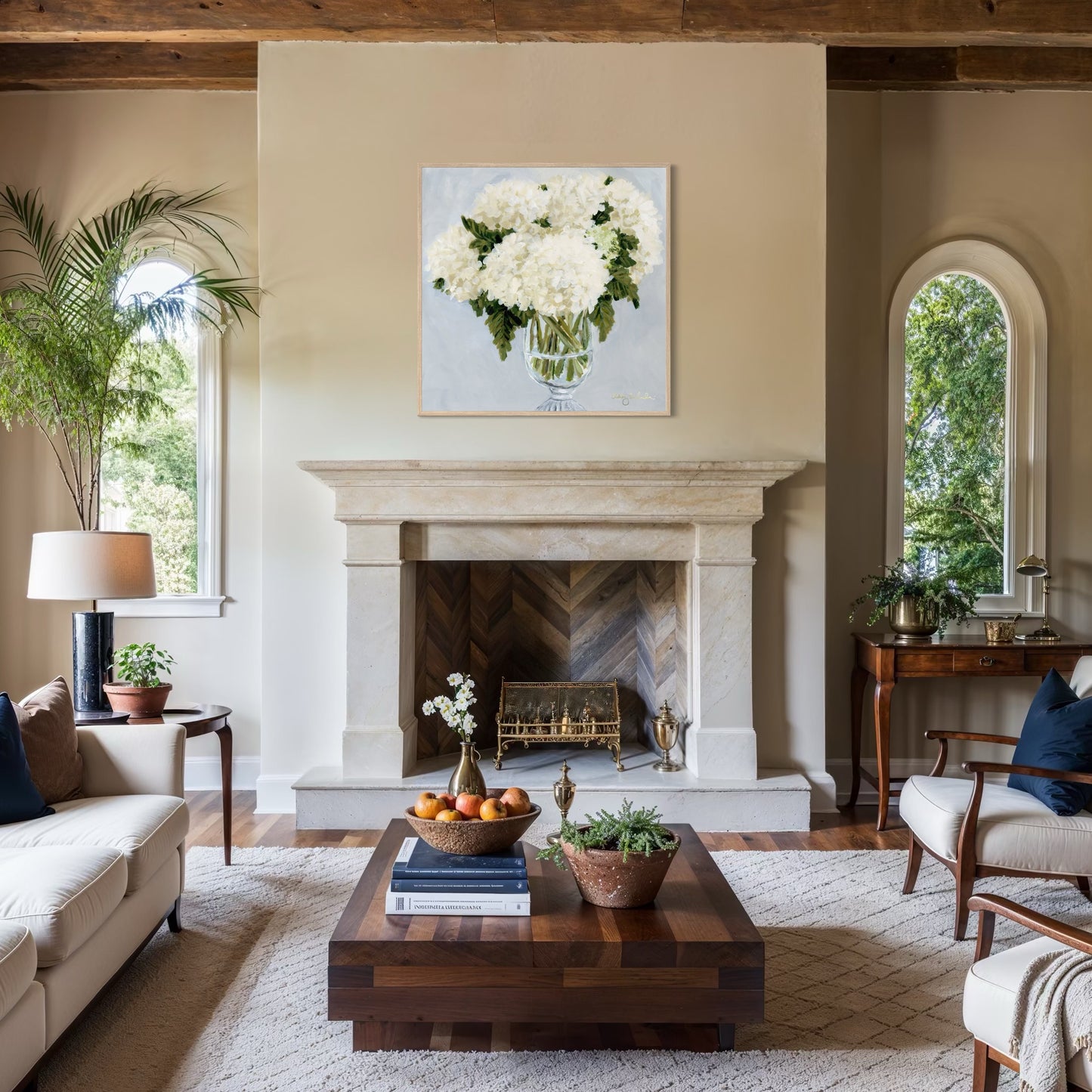 "Coastal Chic" Signature Canvas Print