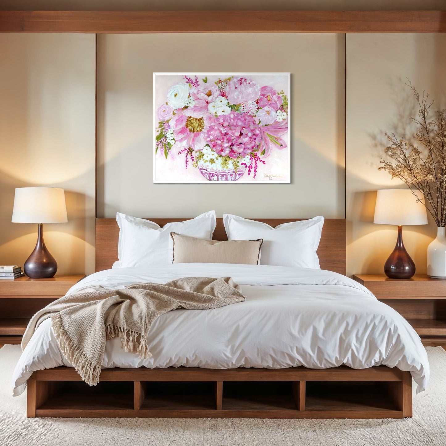 "Pretty in Pink" Signature Canvas Print