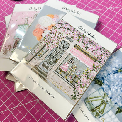 "Strawberry Cupcakes" Signature Canvas Print