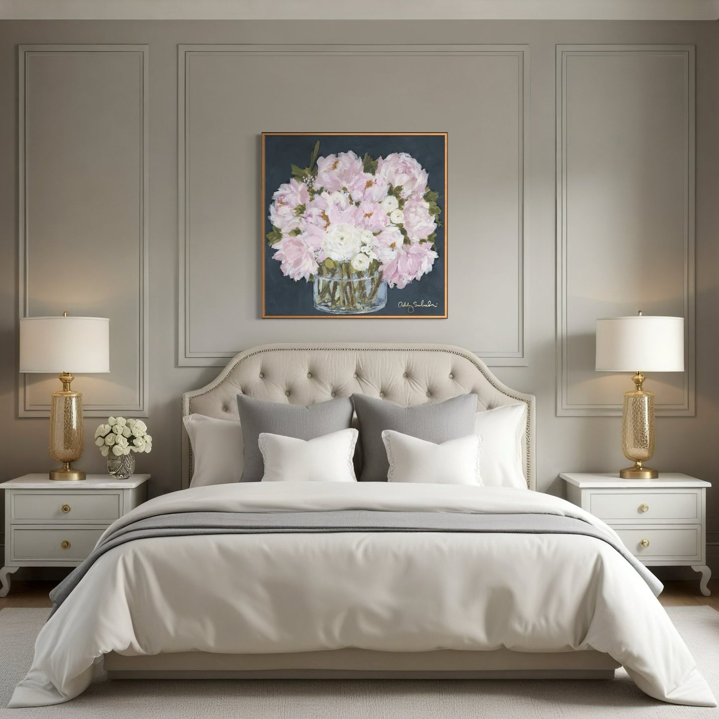 "Lovely" Signature Canvas Print