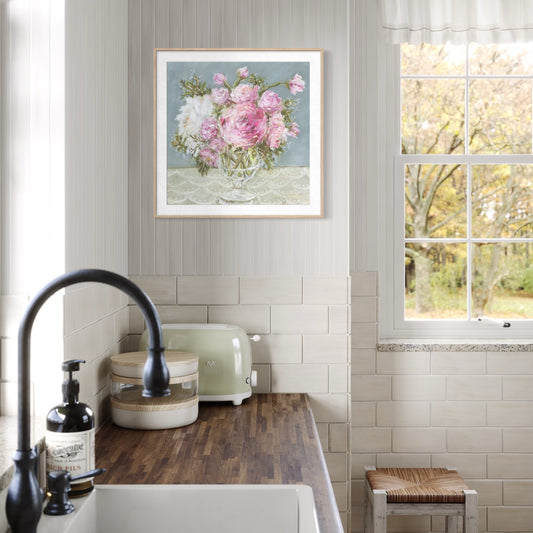 "La Petite Fleur" Signature Canvas Print