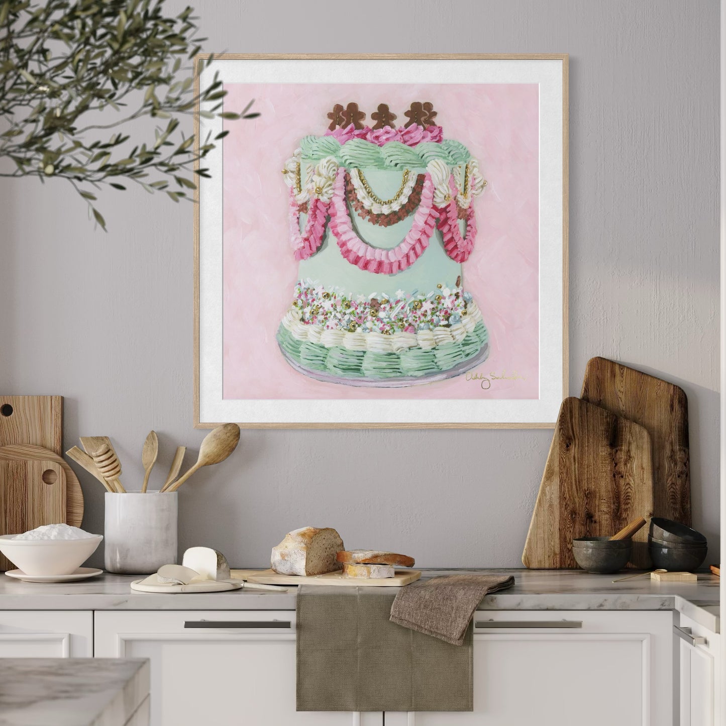 “Christmas Sprinkles" Signature Canvas Print