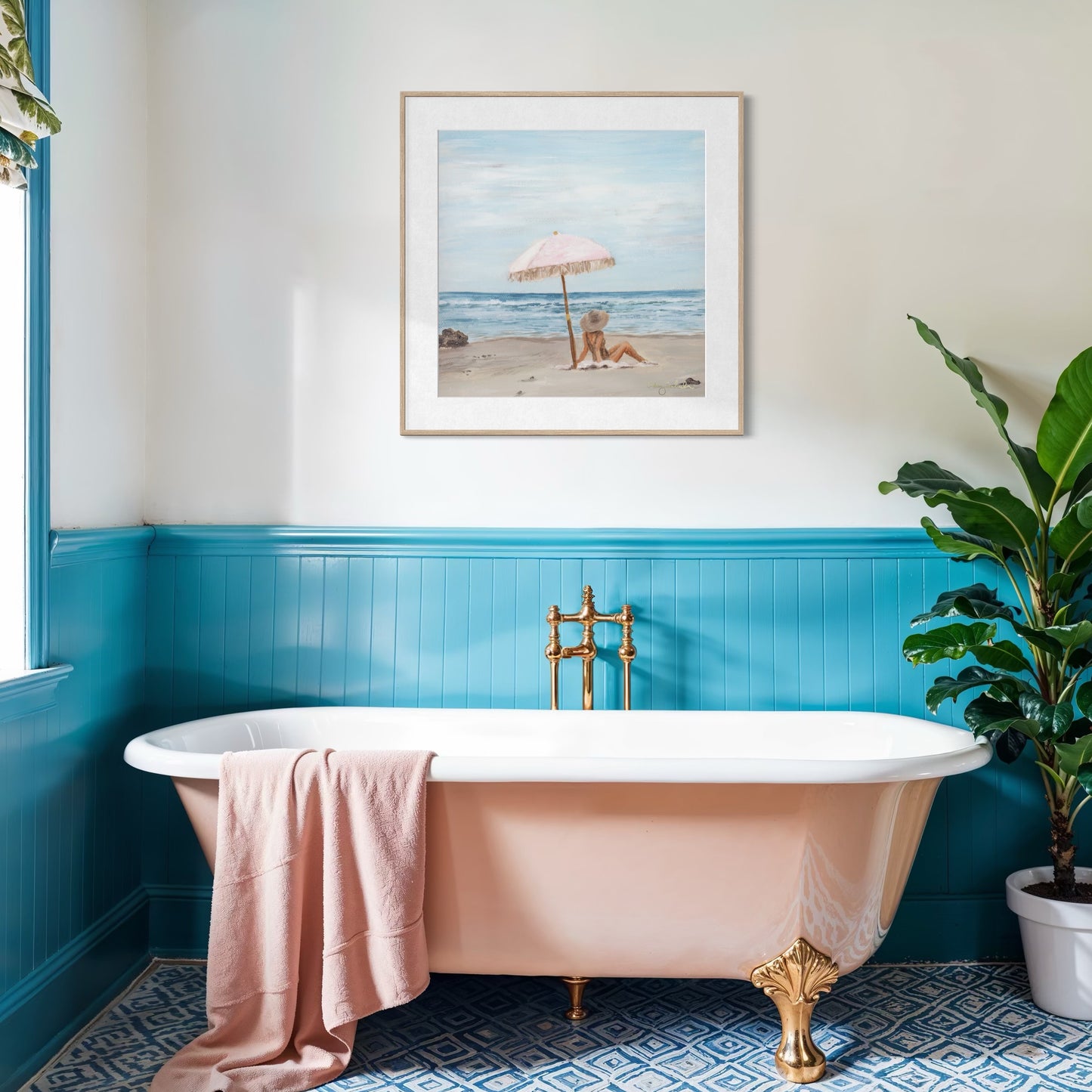 "Vaca Vibes" Signature Canvas Print