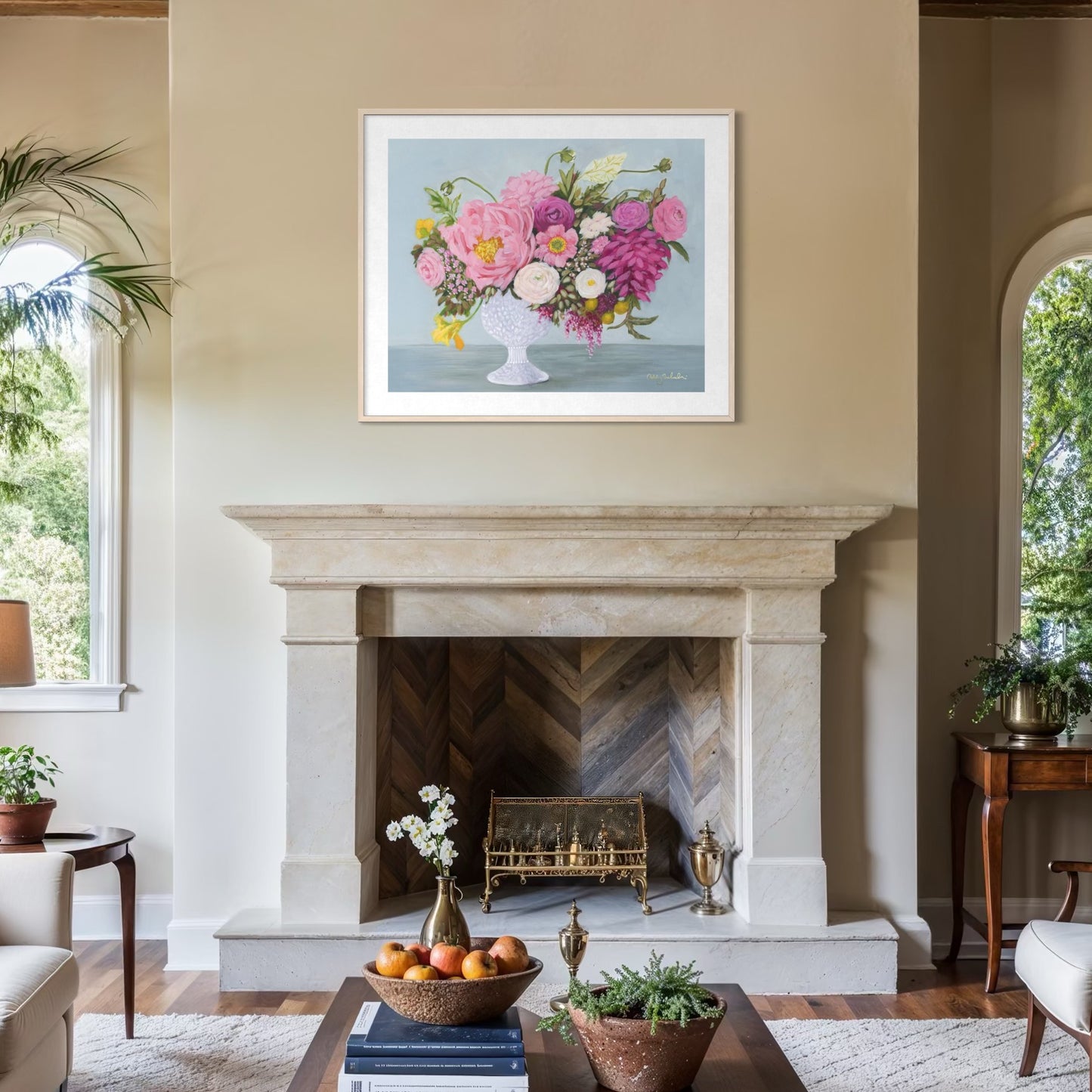 "Tea Time" Signature Canvas Print