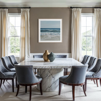 "Beautiful Blue Sea" Signature Canvas Print