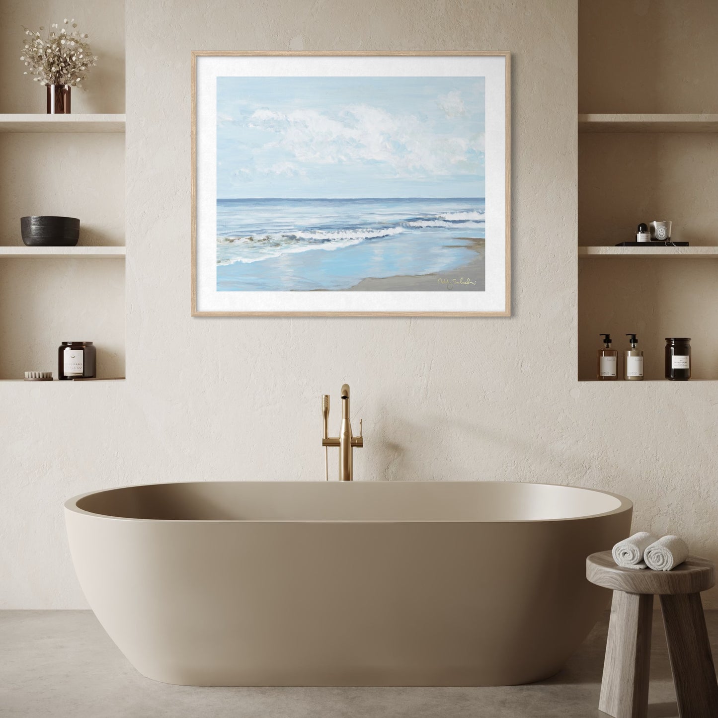 "Ocean Bliss" Signature Canvas Print