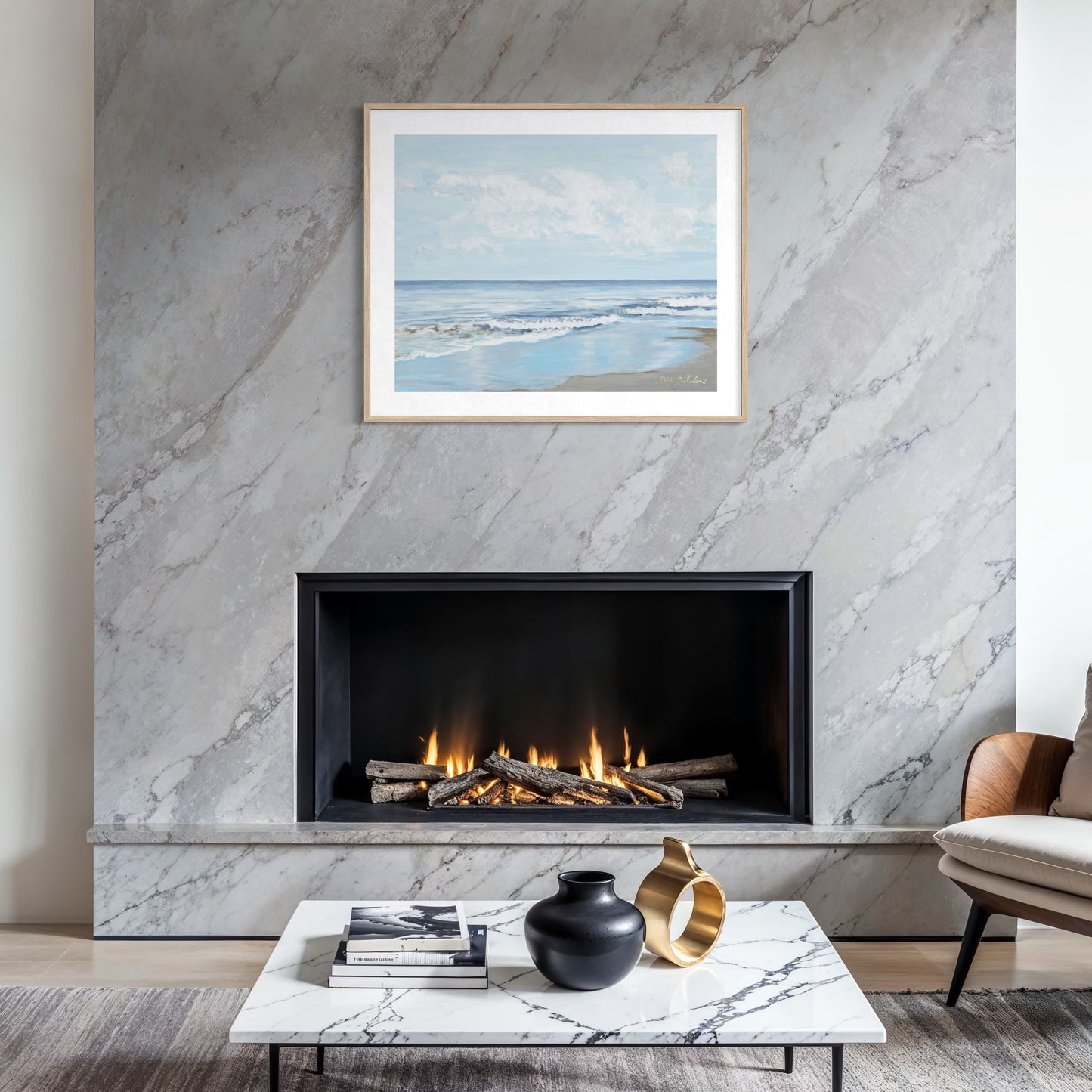 "Ocean Bliss" Signature Canvas Print