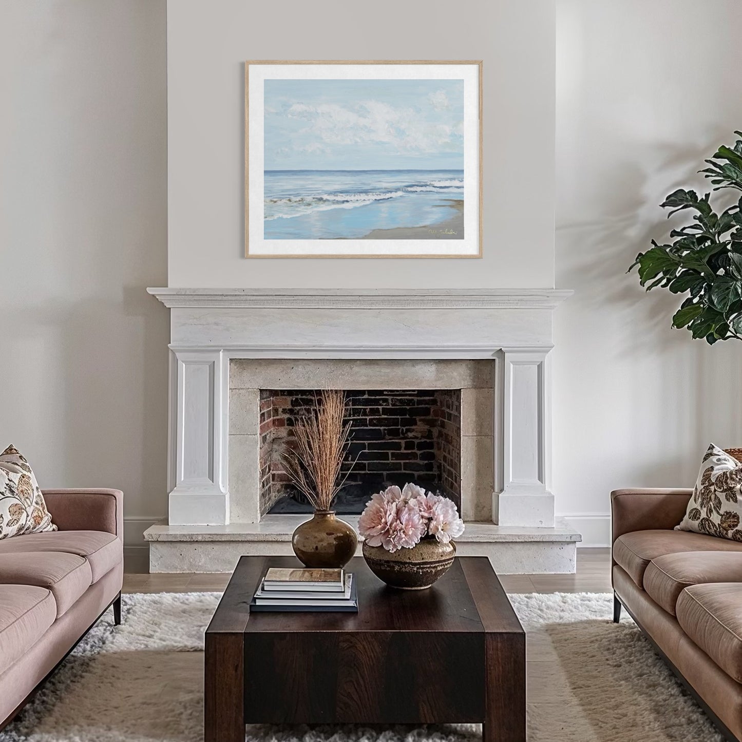 "Ocean Bliss" Signature Canvas Print