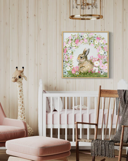 “Bun Bun’s Garden" Fine Art Print