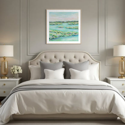 "Teal Waters" Signature Canvas Print