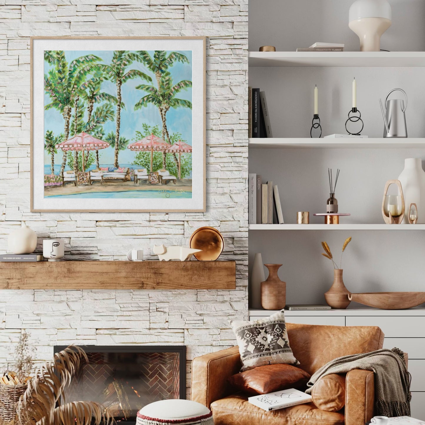 "Island Sun" Signature Canvas Print
