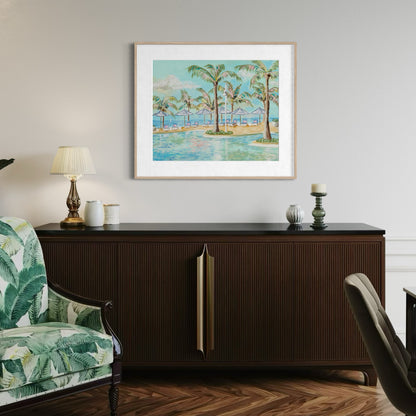 "Isla Bella" Signature Canvas Print